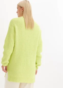 Grobstrickjacke aus weichem Wollmix