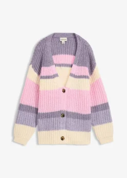 Grobstrickjacke mit Farbverlauf