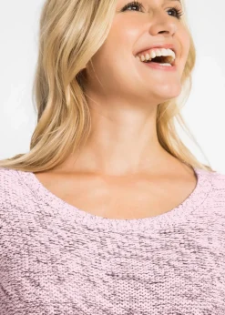 Grobstrick-Pullover mit Farbverlauf