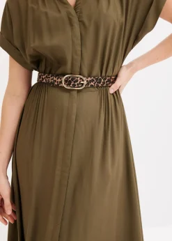 Gürtel in Leopardenoptik