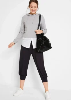 Haremshose aus softem Viskose-Mix