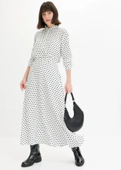 Hemdbluse aus feinem Satin