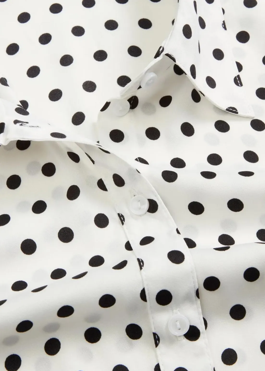 Hemdbluse aus feinem Satin