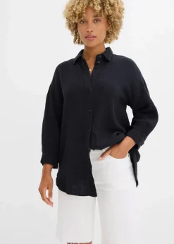 Hemdbluse aus Musselin