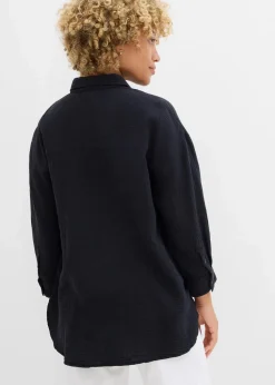 Hemdbluse aus Musselin