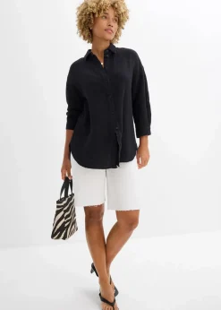 Hemdbluse aus Musselin