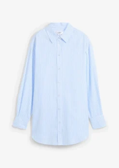 Hemdbluse aus reiner Baumwolle