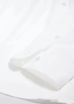 Hemdbluse aus reiner Baumwolle