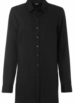 Hemdbluse aus softer Viskose