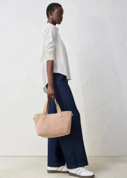 Hemdbluse mit Seidenanteil