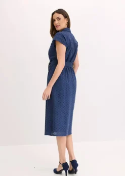 Hemdblusenkleid aus Lochspitze