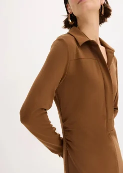 Hemdblusenkleid aus Punto di Roma