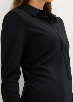 Hemdblusenkleid aus Punto di Roma