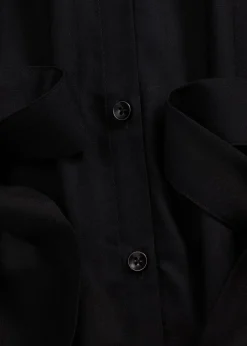 Hemdblusenkleid aus Viskose