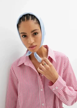 Hemdblusenkleid gestreift