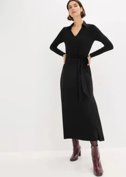 Hemdblusenkleid mit Viskose