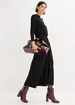 Hemdblusenkleid mit Viskose