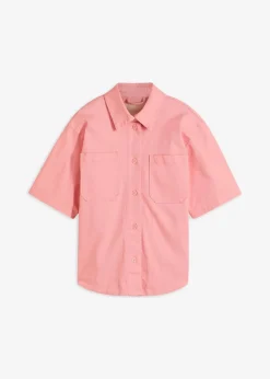 Hemdjacke mit kurzem Ärmel
