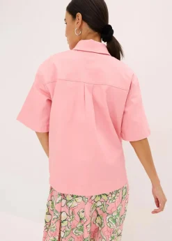 Hemdjacke mit kurzem Ärmel