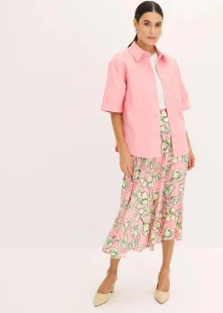 Hemdjacke mit kurzem Ärmel