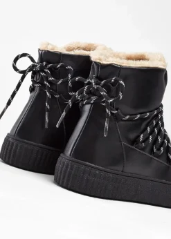 High-Top-Sneaker mit Plateau-Sohle