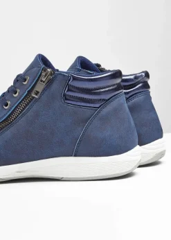 High-Top-Sneaker mit Reißverschluss