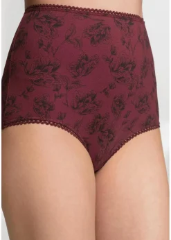 Highwaist Slip mit Bio-Baumwolle (4er Pack)