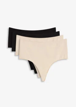 Highwaist String mit weicher Baumwolle (4er Pack)