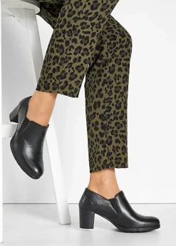 Hochfrontpumps aus Leder