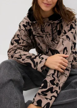 Hoodie aus reiner Baumwolle