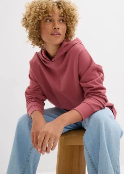 Hoodie aus reiner Baumwolle