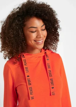 Hoodie aus softem Viskose-Mix