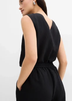 Hose aus aus strukturiertem Crinkle-Viskose-Mix