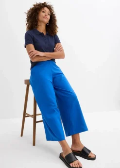 7/8-Hose aus Bio-Baumwolle mit Stretch