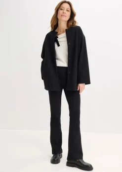 Hose aus Crinkle Jersey