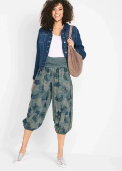 3/4-Hose aus fließendem Viskose-Mix