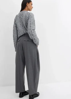 Hose mit Bequembund aus Viskose-Mix