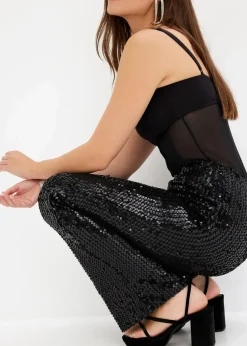 Hose mit Pailletten