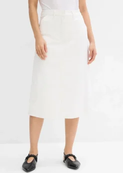 Hosenrock aus elastischem Baumwoll-Mix