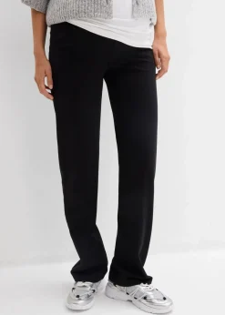 2-in-1 Jerseyhose für die Schwangerschaft und danach mit umklappbarem Bund