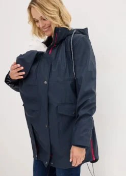 3-in-1 Regen-Umstands- und Tragejacke