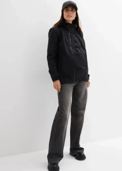 4-in-1 Softshelljacke mit Babyeinsatz zum vorne und hinten tragen