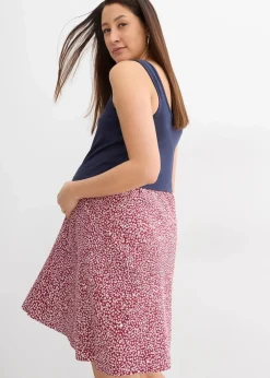 2-in-1 Umstands- und Stillkleid aus Bio-Baumwolljersey