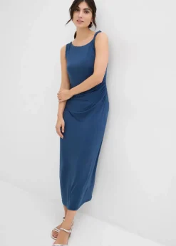 2-in-1 Umstands- und Stillkleid mit seitlichen Reißverschlüssen