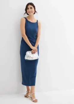 2-in-1 Umstands- und Stillkleid mit seitlichen Reißverschlüssen