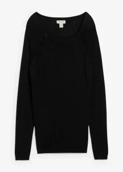 2-in-1 Umstands- und Stillpullover aus Feinstrick