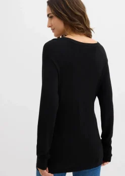 2-in-1 Umstands- und Stillpullover aus Feinstrick