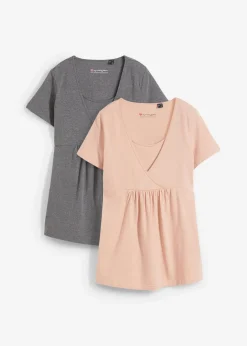 2-in-1 Umstands- und Stillshirts (2er Pack​)