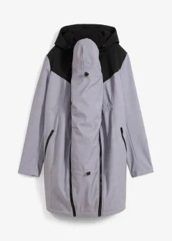 3-in-1 Umstands- und Tragemantel aus Softshell