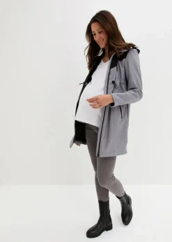 3-in-1 Umstands- und Tragemantel aus Softshell